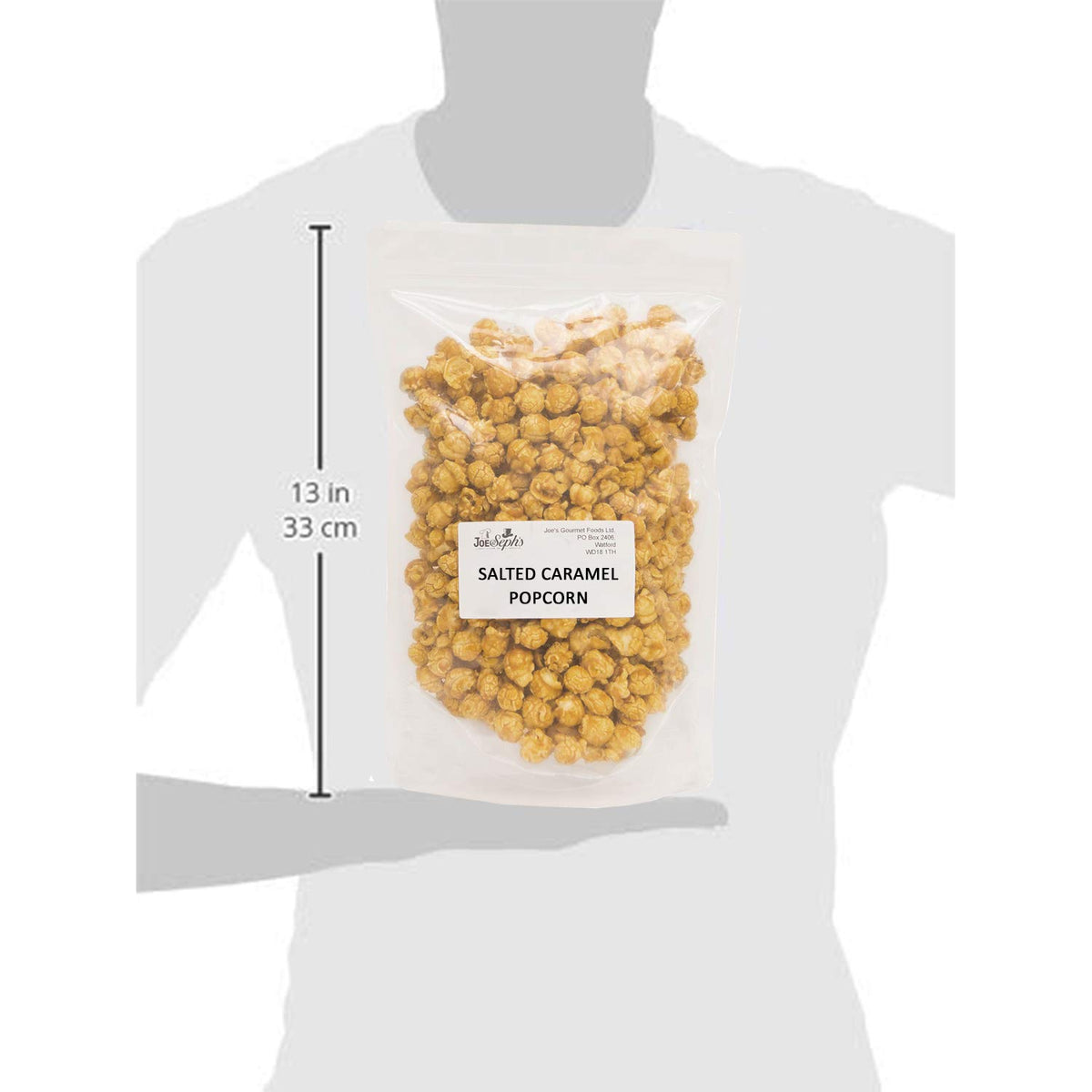 Joe & Seph's Salted Caramel Popcorn - 335g Bag | Handmade in Great Britain | Vegetarian 4