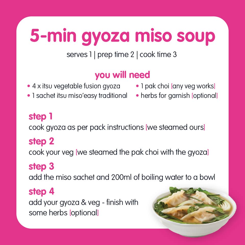 itsu Miso Easy Soup Paste - 1260g (60 Servings) | Authentic Japanese Miso 7