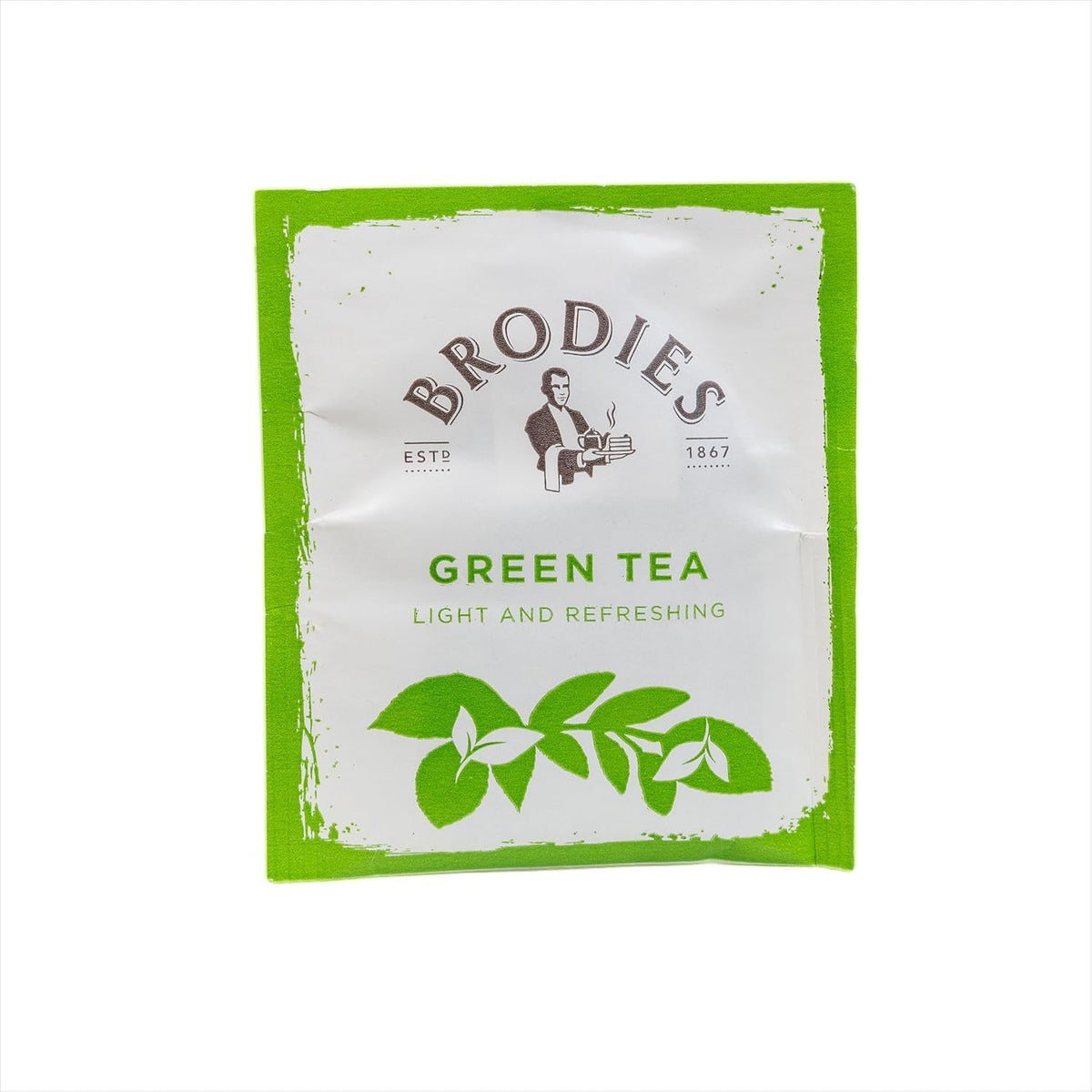 Brodies Green Tea - 250 Tagged & Enveloped Teabags | Light & Refreshing Sencha 6