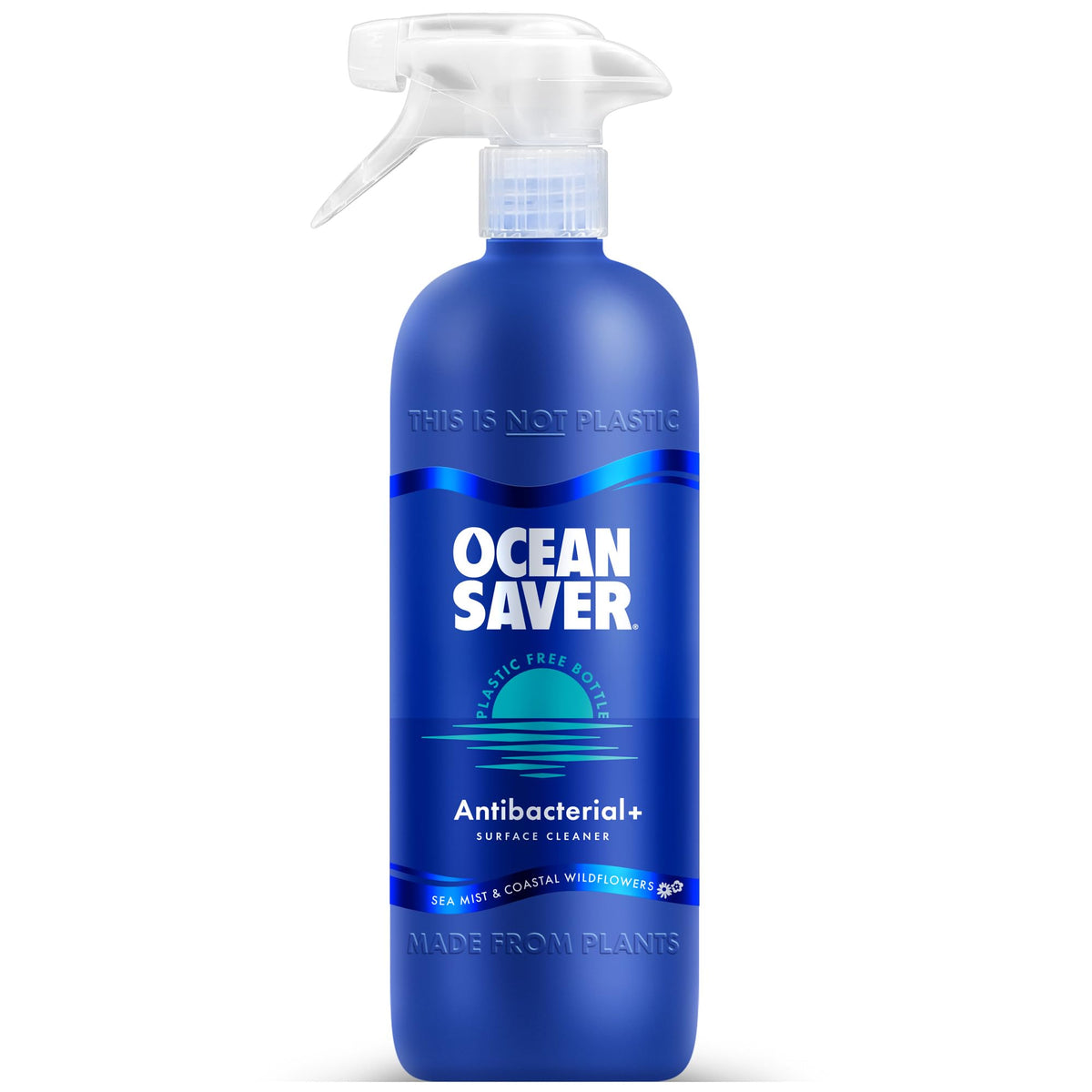 OceanSaver All-Purpose Cleaner - Plastic-Free Bottle & Antibacterial Formula | 750 ml