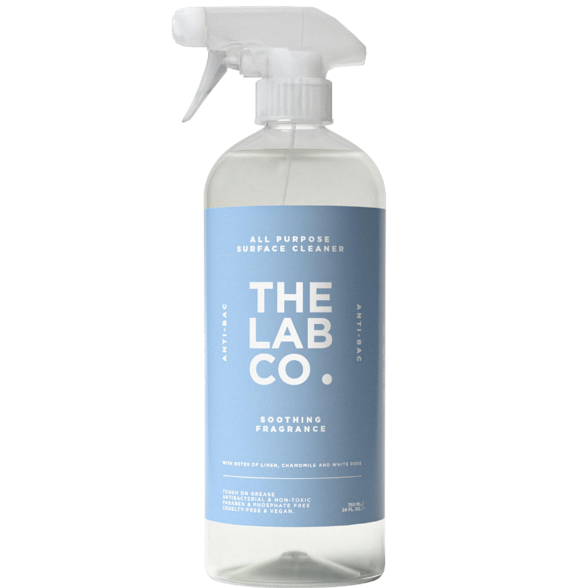 The Lab Co. Antibacterial All Purpose Cleaner - 750ml | Multi Surface, Streak Free, Pet Friendly 1
