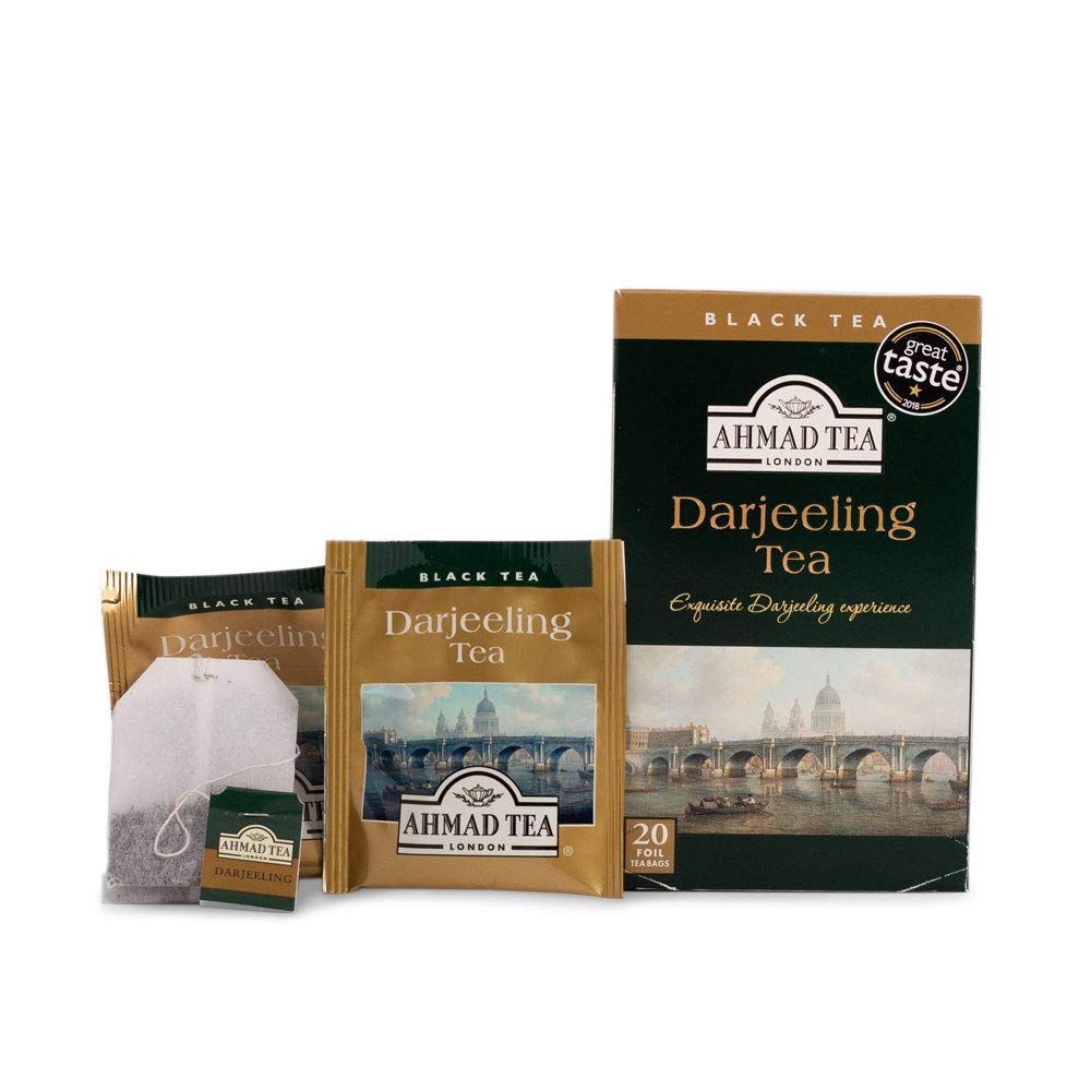 Ahmad Tea Darjeeling Black Tea - 100 Teabags (20 Teabags x 5 Packs) 6