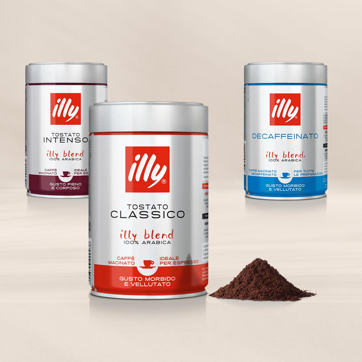 illy Classico Medium Roast Ground Coffee - 100% Arabica, 500g (Pack of 2) 3
