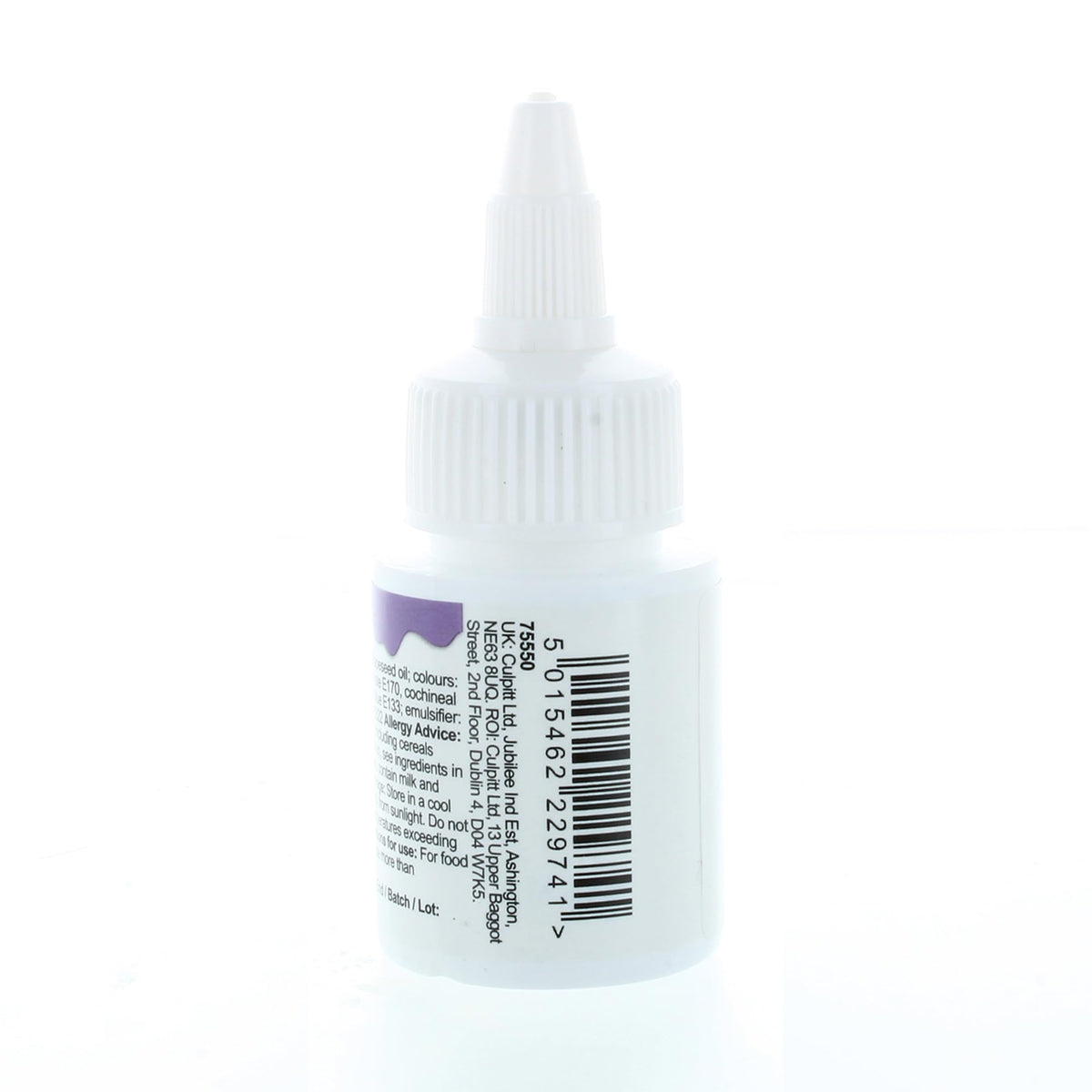 Colour Splash Oil Based Food Colouring - Purple | 30ml Bottle 7