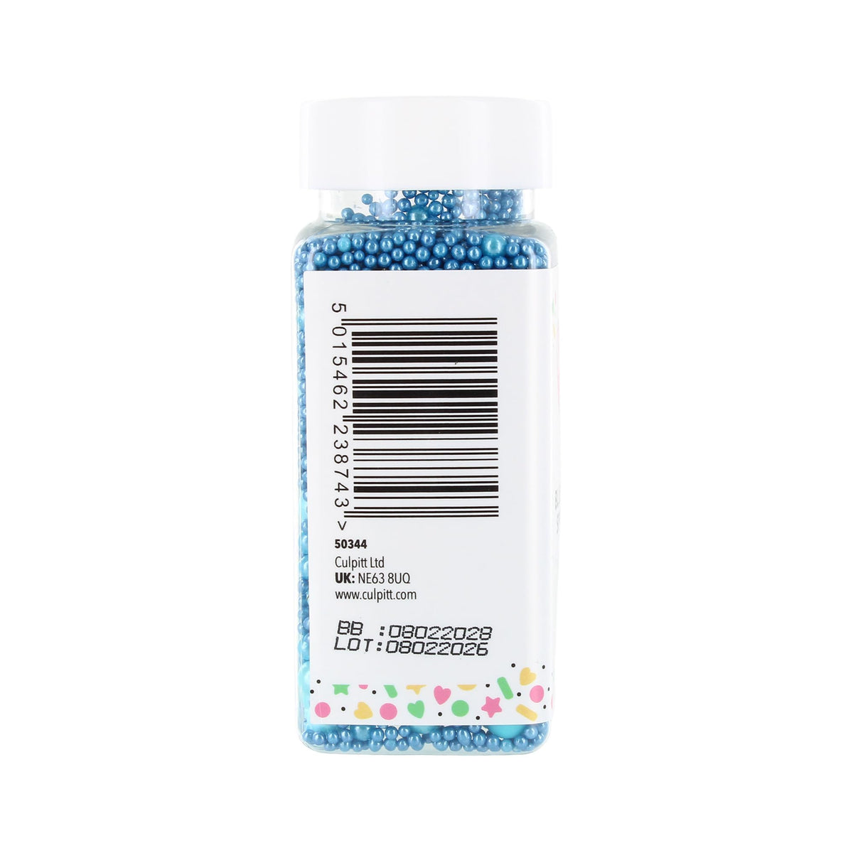Baked with Love Blue Pearls Sprinkles - 100g Bottle | Edible Cake Decorations 5