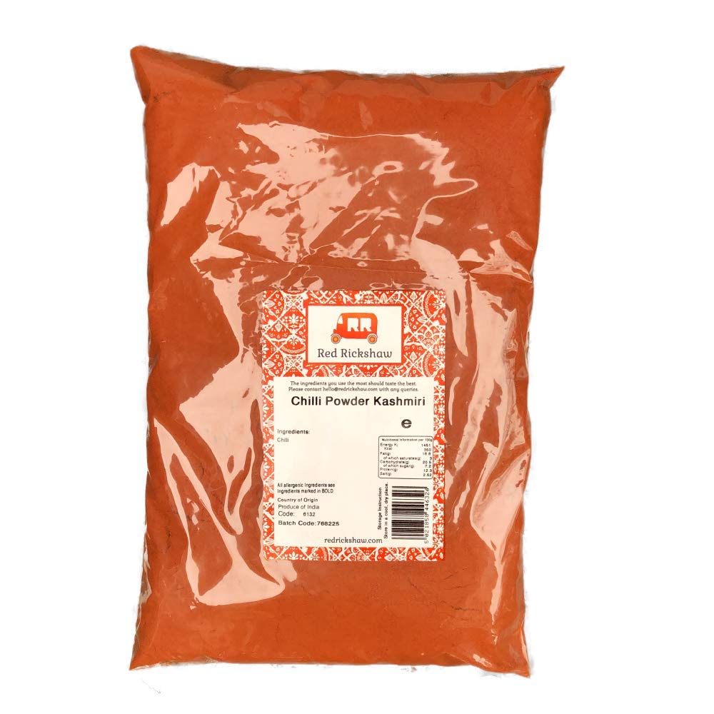 Old India Kashmiri Chilli Powder - 100g Natural, Additive-Free, GMO-Free