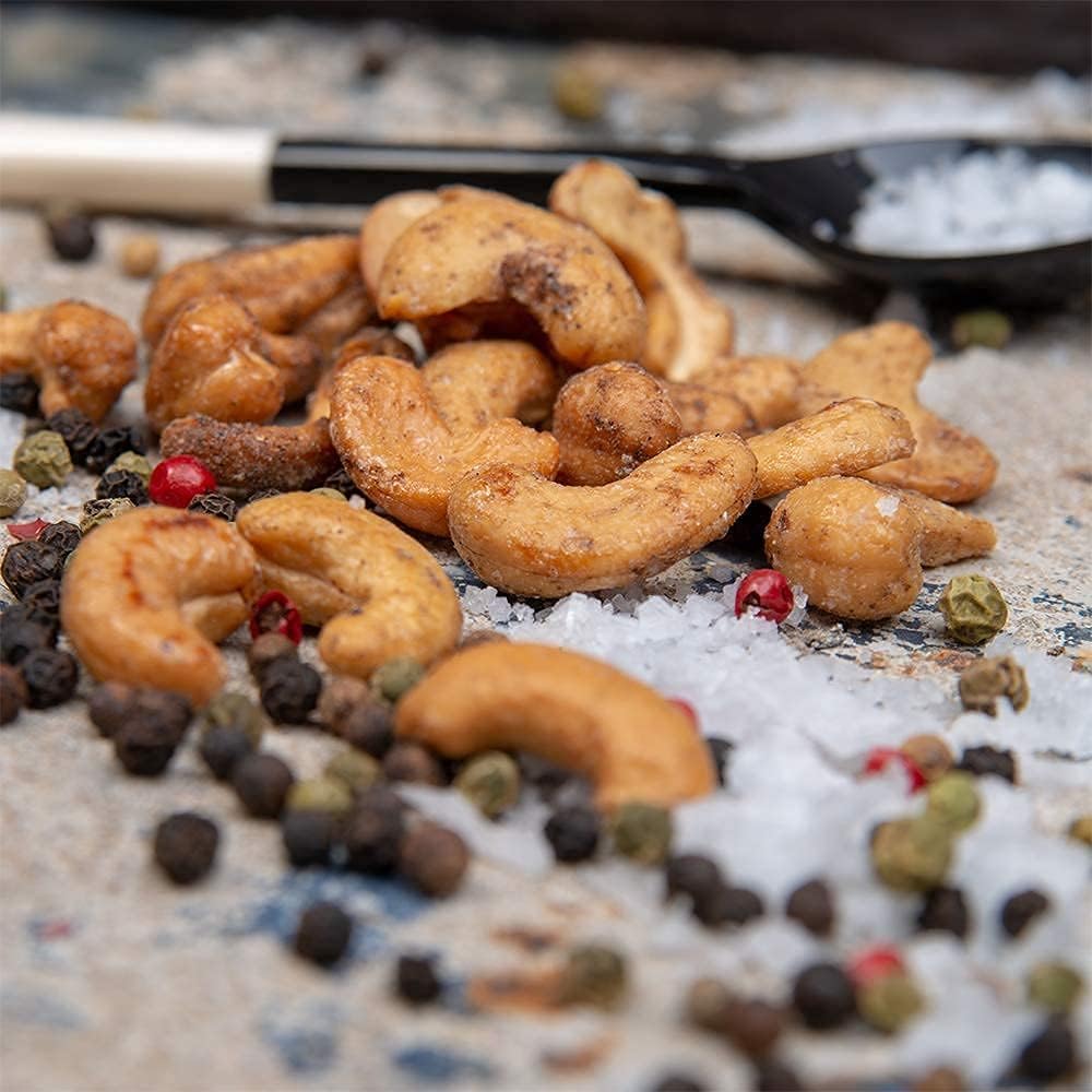 Mr Filbert's Salt and Pepper Cashews - Oven Roasted, Vegan, Gluten-Free | 40g 6