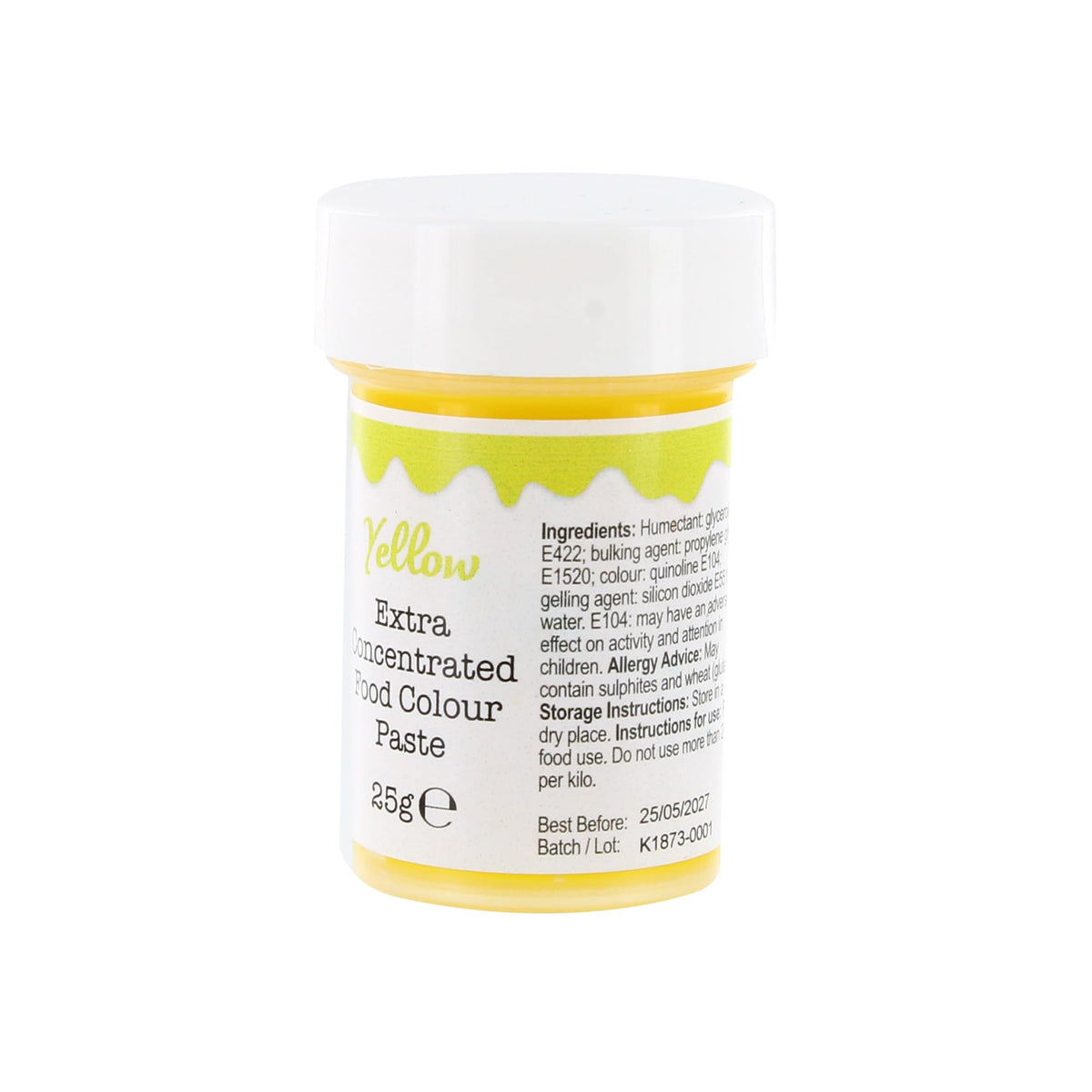 Colour Splash Yellow Food Colouring Paste - 25g 8