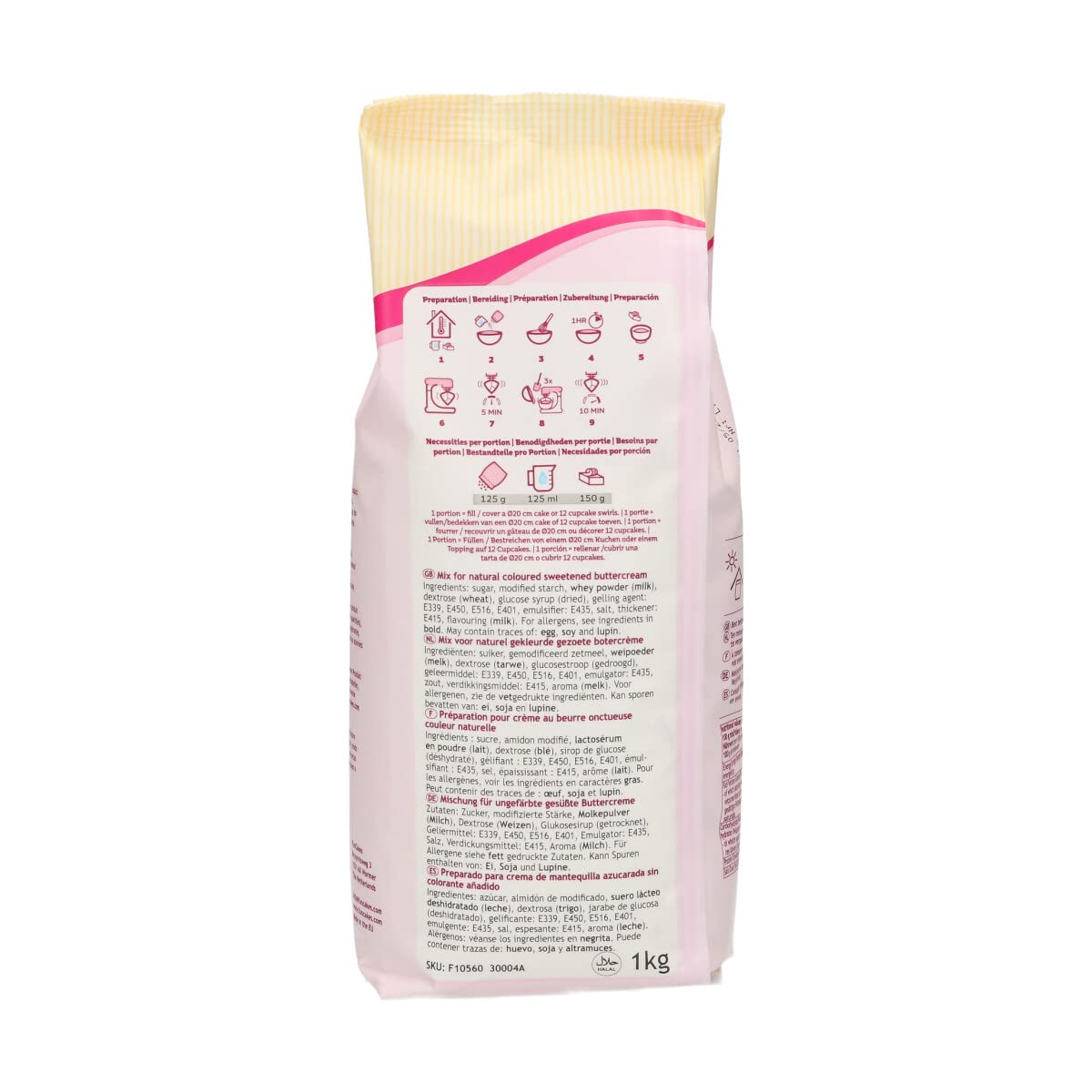 FunCakes Buttercream Mix - Creamy Frosting for Cakes & Cupcakes | 1kg 7