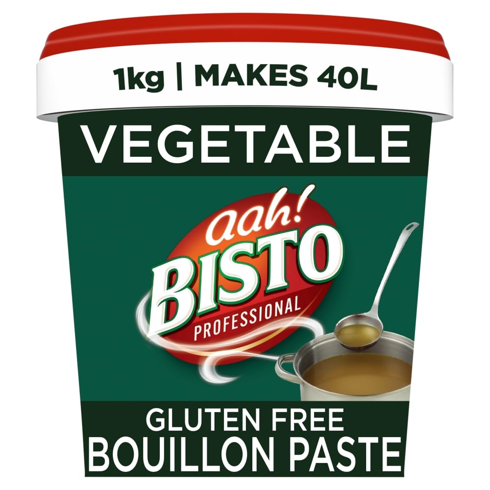 Bisto Gluten Free Vegetable Bouillon Paste - 1 kg Tub