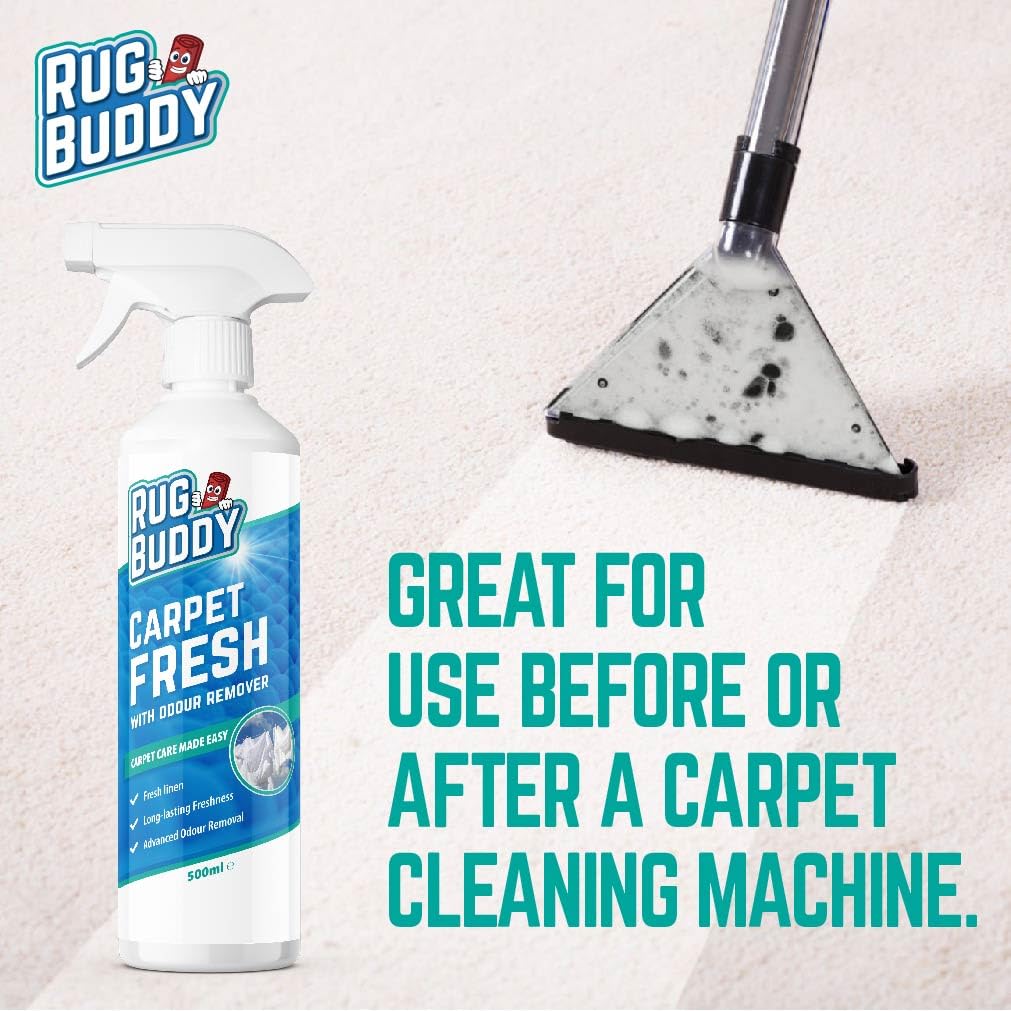 Rug Buddy Carpet Fresh Odour Remover - 500ml Lemon Scent
