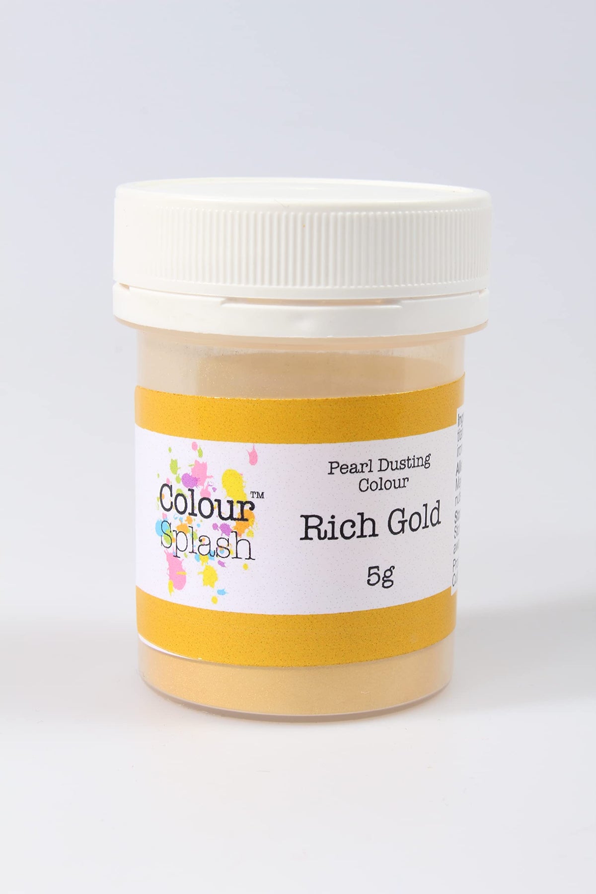 Colour Splash Pearl Food Colouring Dust - 5g Edible Lustre Powder for Cakes