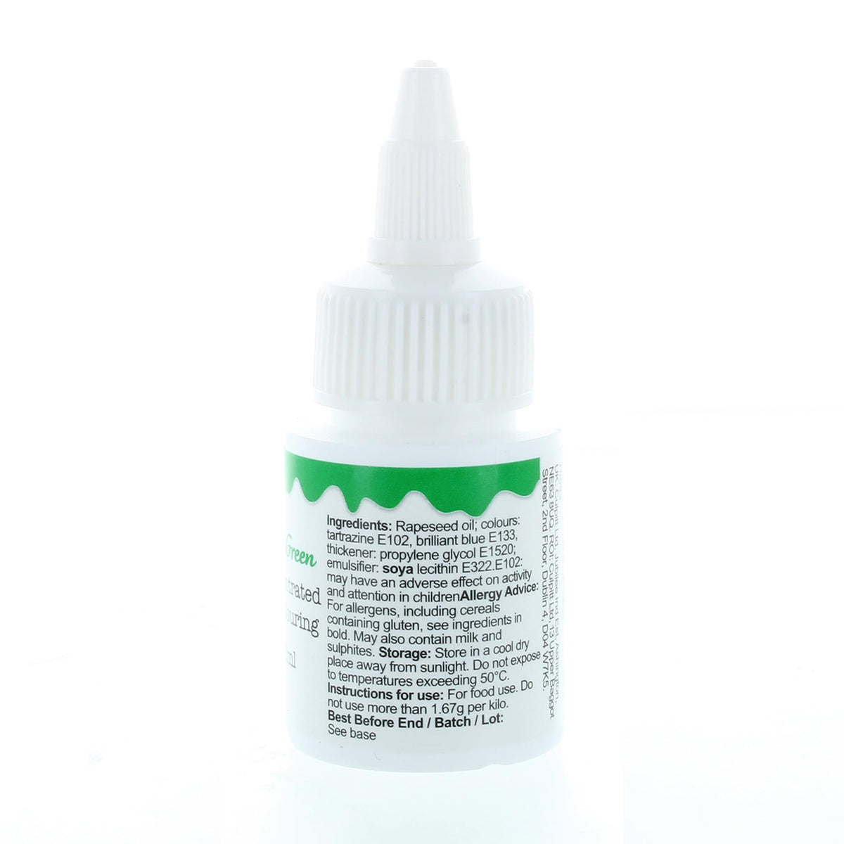 Colour Splash Oil Based Food Colouring - Dark Green | Edible, Vibrant, For Baking | 30ml 6