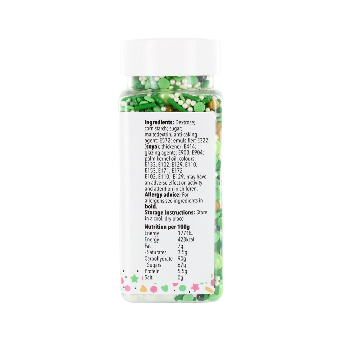 Baked with Love Sports Sprinkles - 100g Bag | Edible Cake Decorations 4
