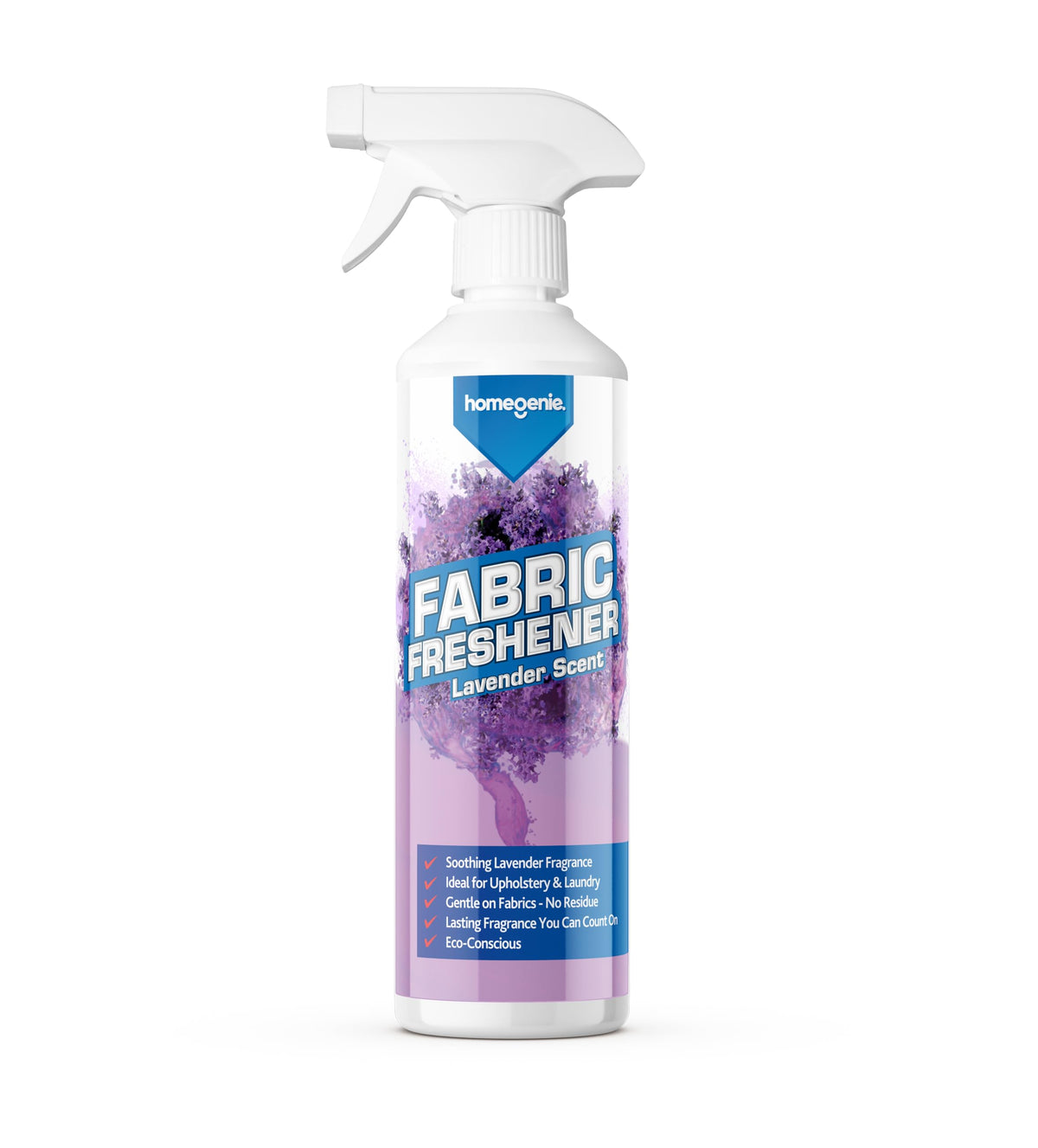 HomeGenie Fabric Freshener Spray - Lavender Scent - 500ml