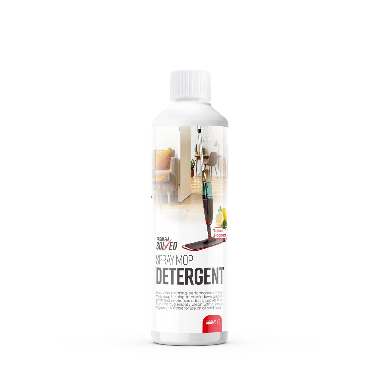 Problem Solved Spray Mop Detergent - Ready to Use Refill | Streak Free | Lemon Fragrance | 500 ml 1