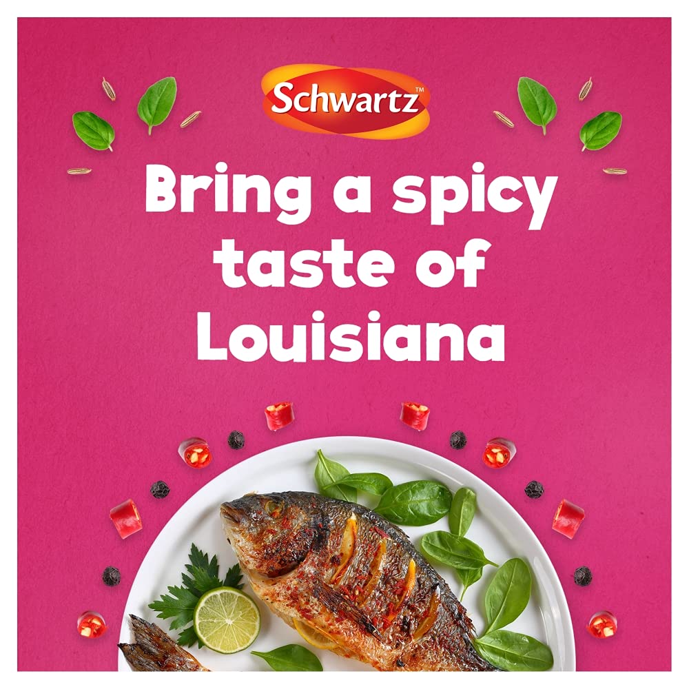 Schwartz Extra Spicy Cajun Seasoning - 42g Jar (Pack of 6) 3