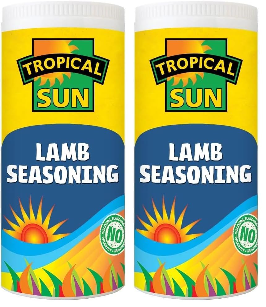 Tropical Sun Lamb Seasoning - 2 x 100g Shakers | Herb & Spice Blend for Grilling & Roasting