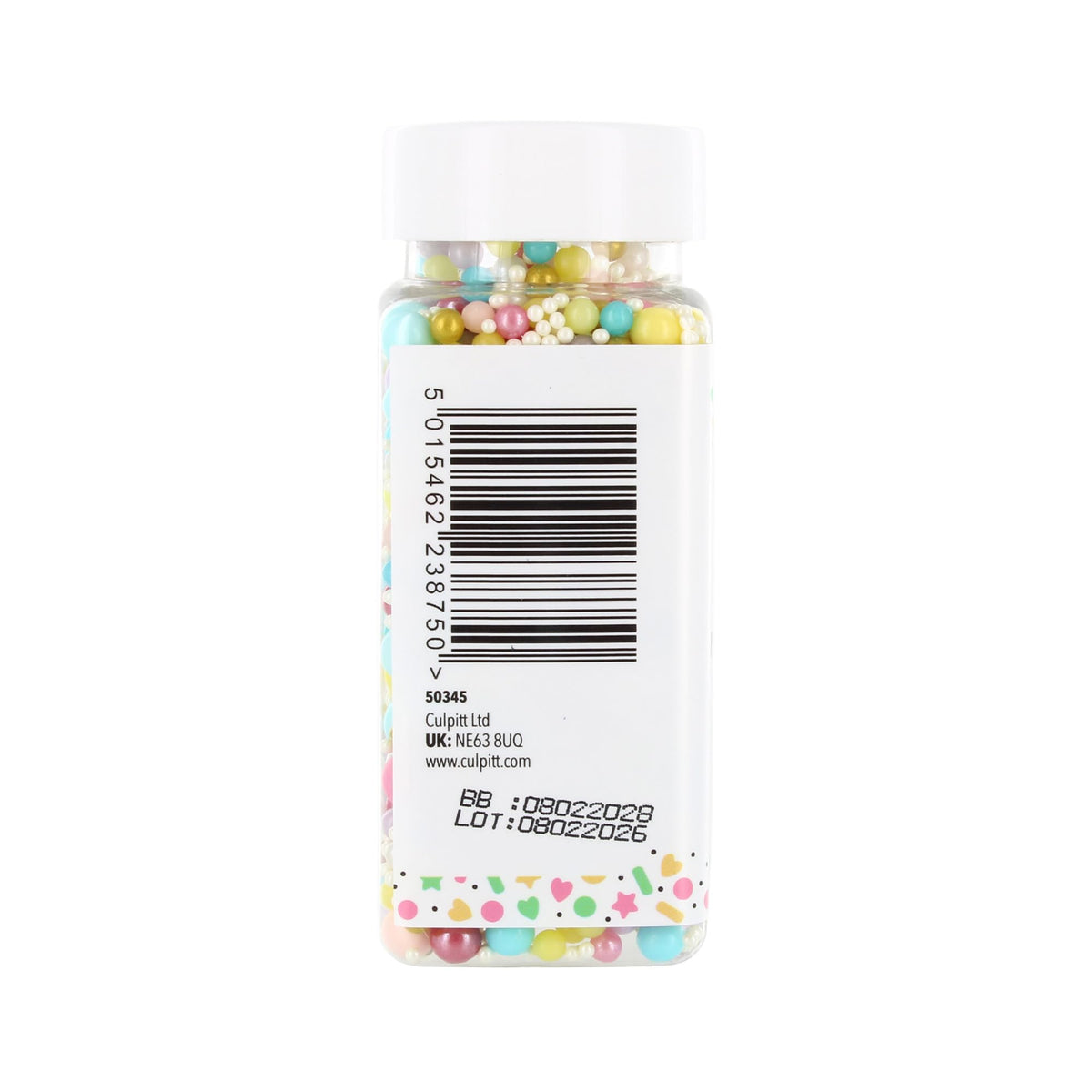 Baked With Love Pastel Pearl Sprinkles - 100g Bottle | Edible Cake Decorations 5