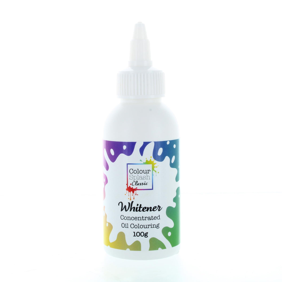 Colour Splash Oil Based Food Whitener - 100ml Bottle | For Buttercream, Fondant, Cake Batter 1
