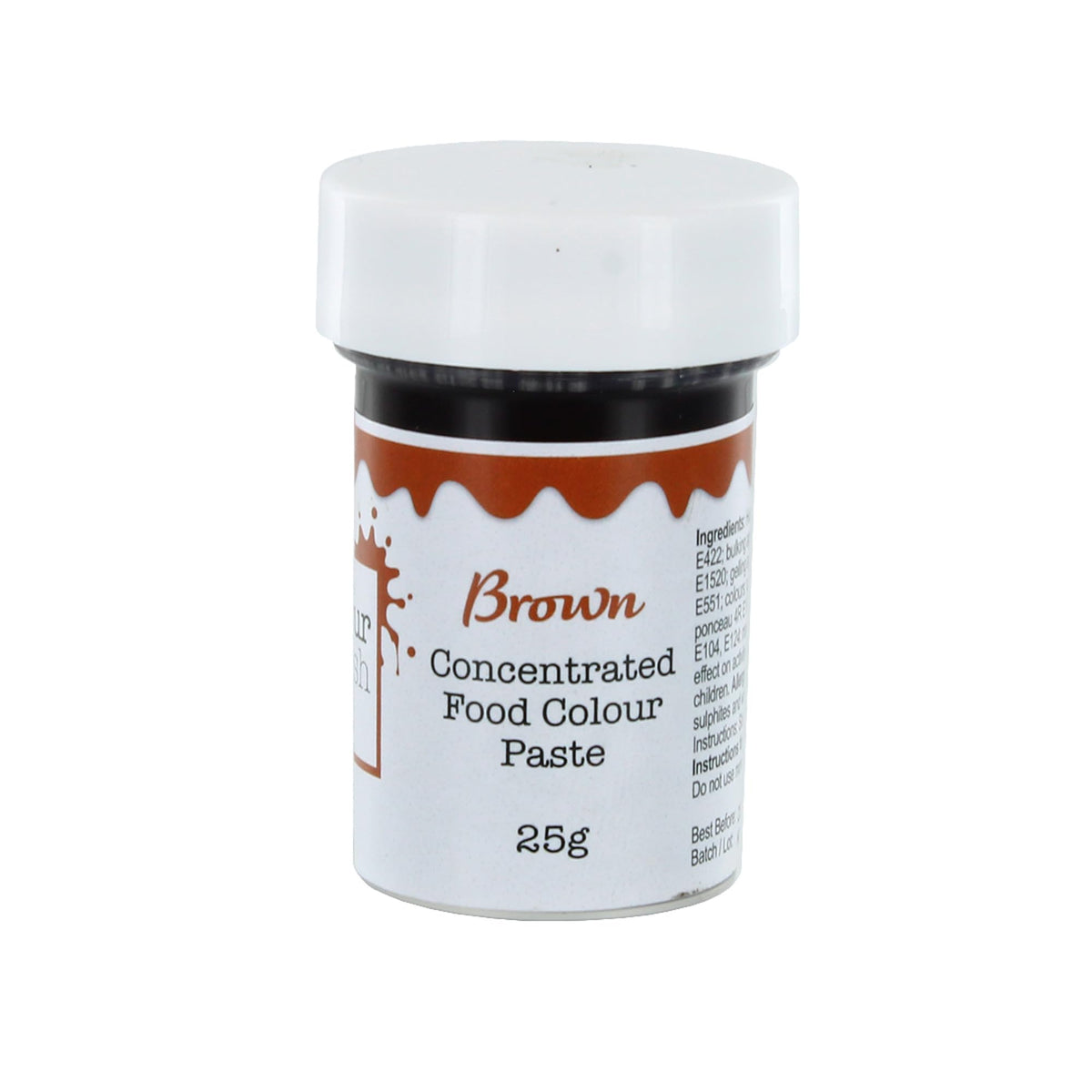 Colour Splash Brown Food Colouring Paste - Concentrated Edible Colour for Baking | 25g 6