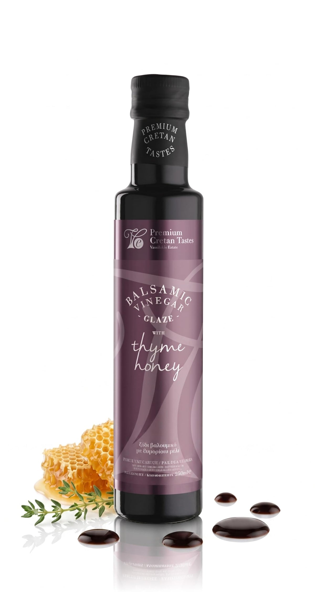 Charisma Vassilakis Estate Balsamic Vinegar with Thyme Honey - 250ml 3
