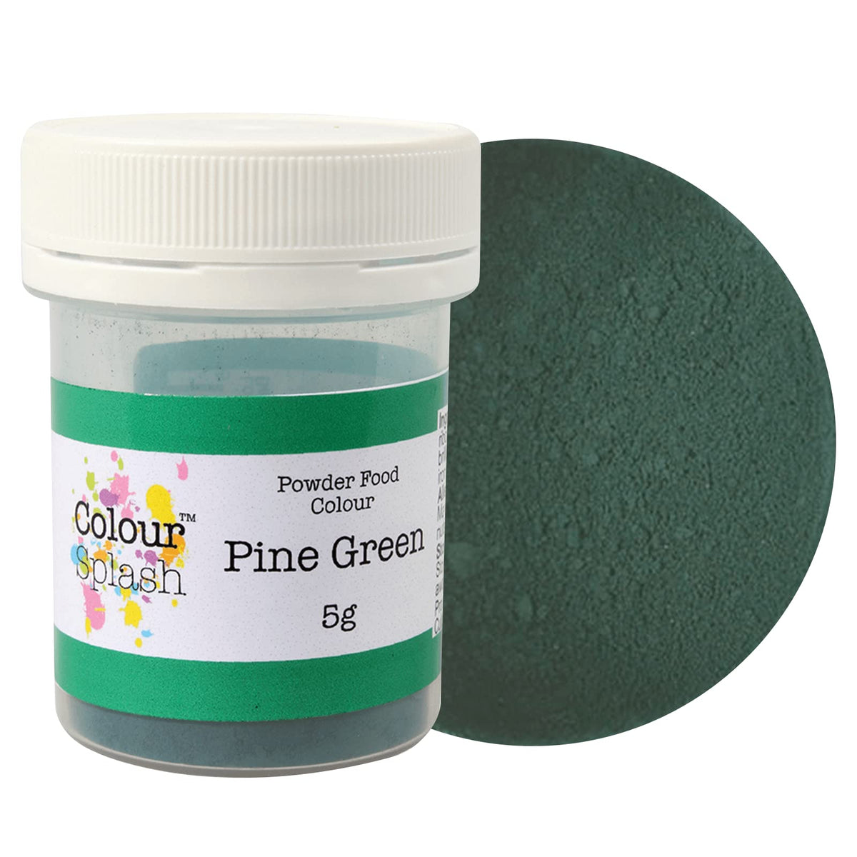 Colour Splash Food Colouring Dust - Edible Powder, Matt Finish, 5g Jar