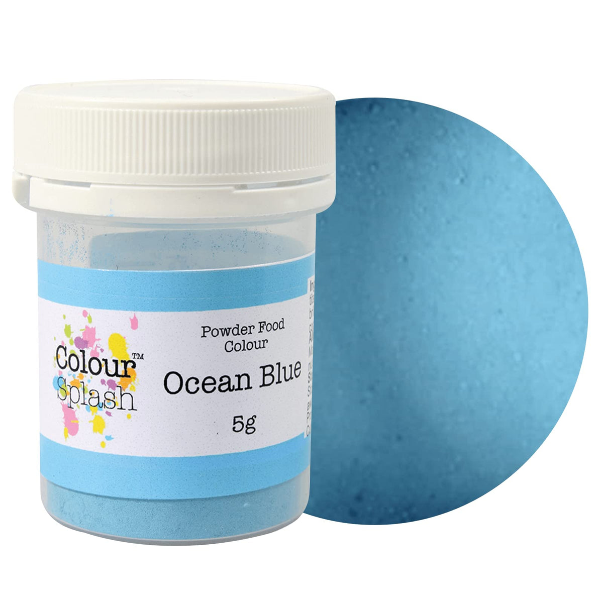 Colour Splash Edible Food Colouring Dust - 5g Powder | Matt Finish | UK Made