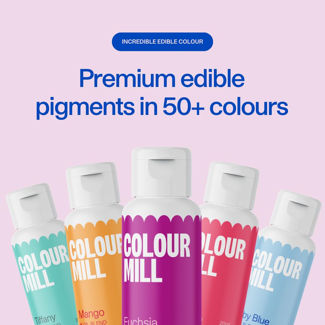 Colour Mill Oil Blend Food Colouring - Vibrant Green | 20ml | Oil-Based 5