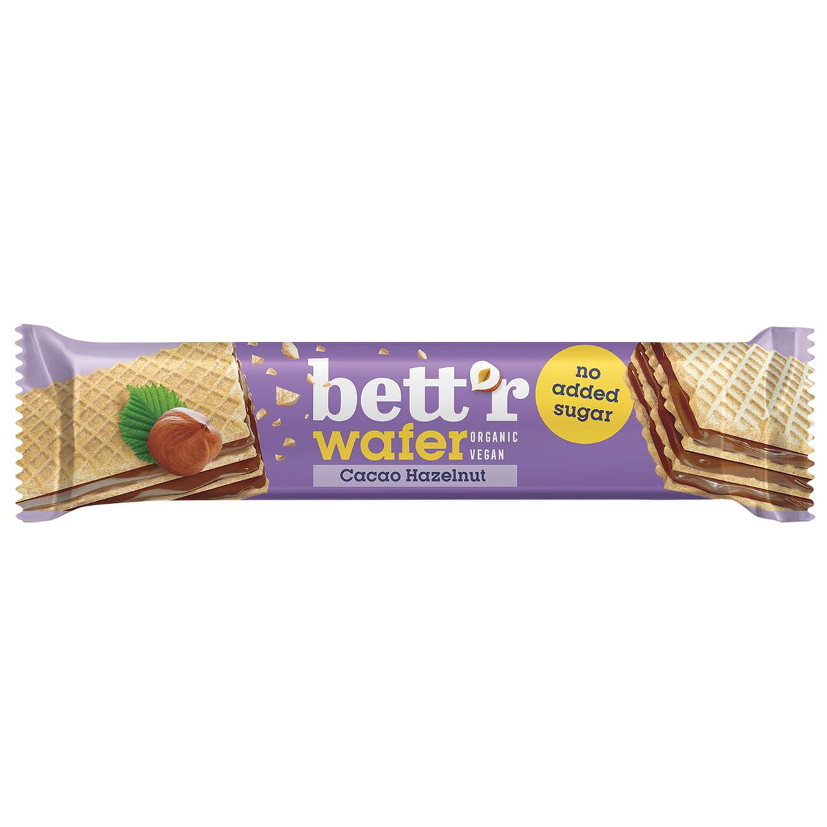 bett'r GUILT FREE Hazelnut Wafers - No Added Sugar | 650 grams