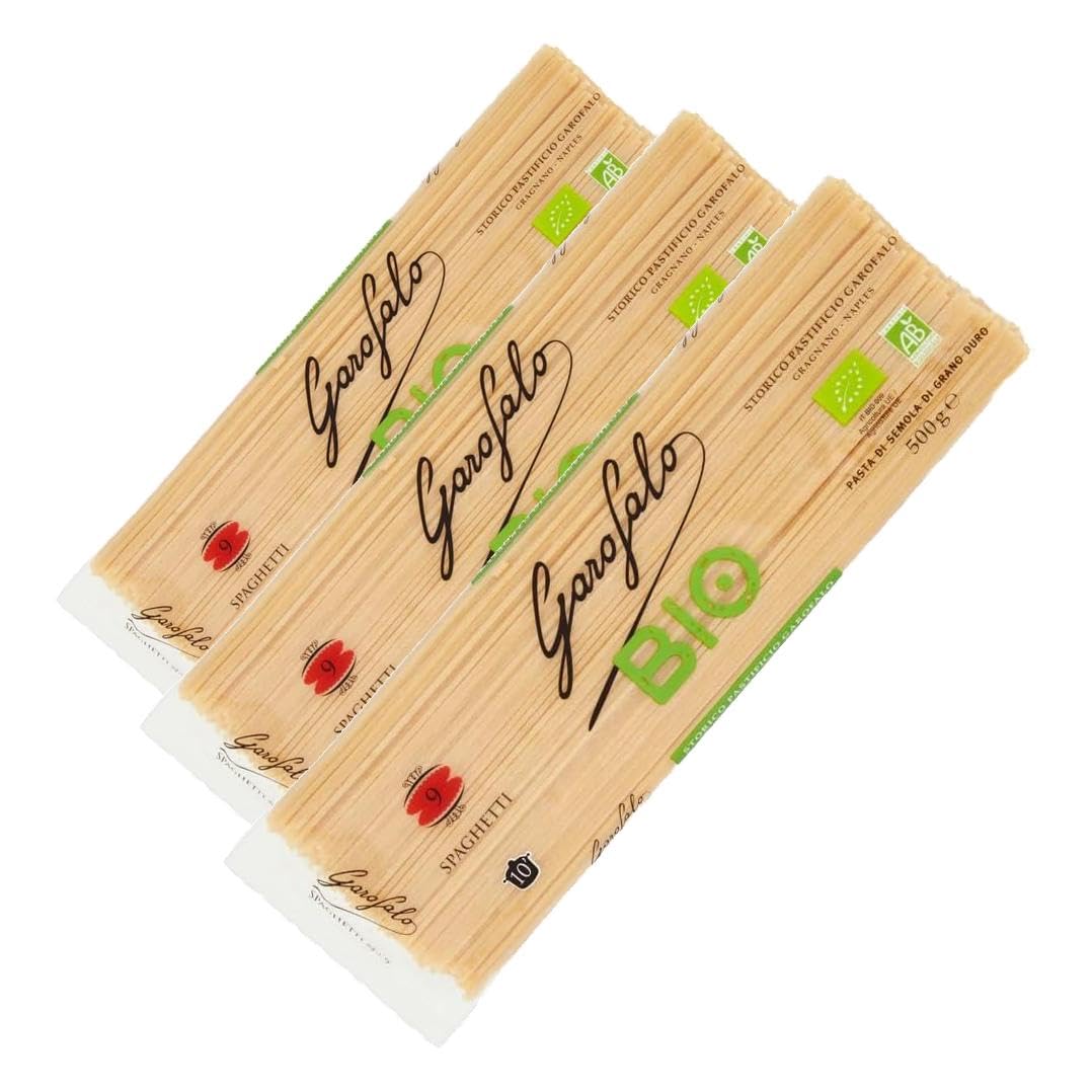 Garofalo Organic Spaghetti - 1500g Pack | Made with 100% Organic Durum Wheat Semolina