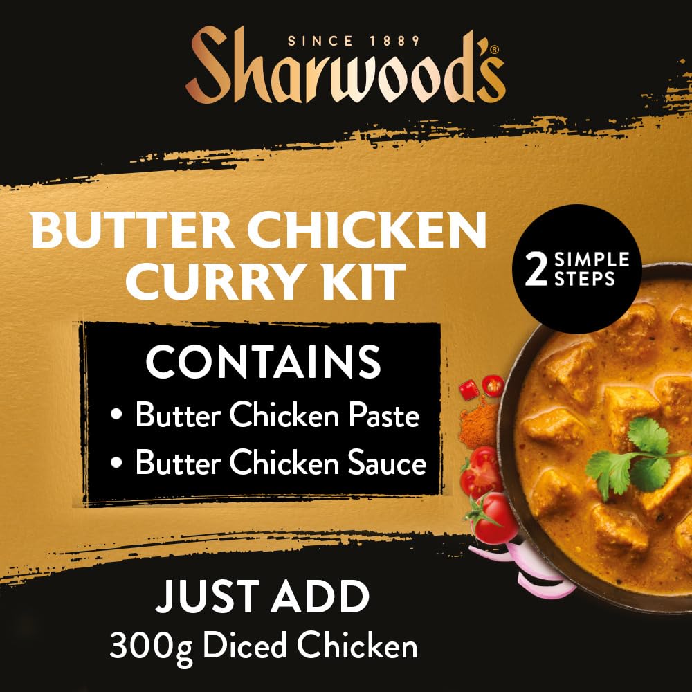 Sharwood's Chef's Special Butter Chicken Curry Kit - 280g Pack of 5 3