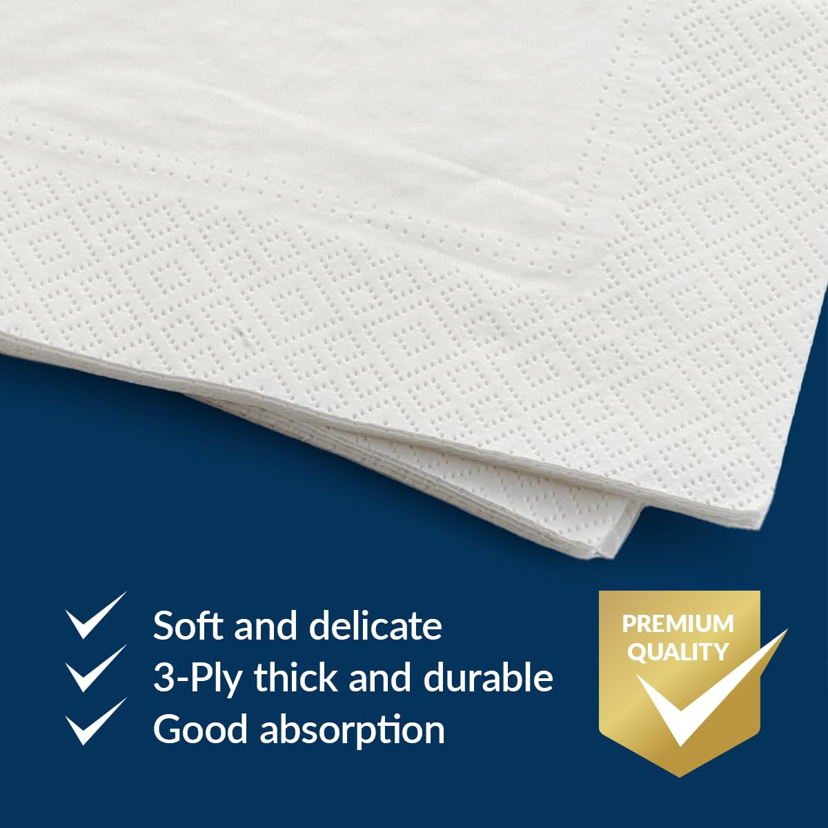 PAW Decor Collection Paper Napkins - Orange Boom Design | 33 x 33 cm | 20 Pack 3