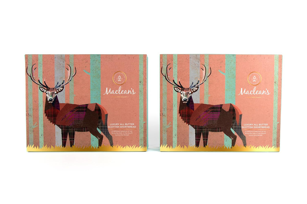 Maclean's Highland Bakery All Butter Scottish Shortbread Selection - 800g Pack of 2 1