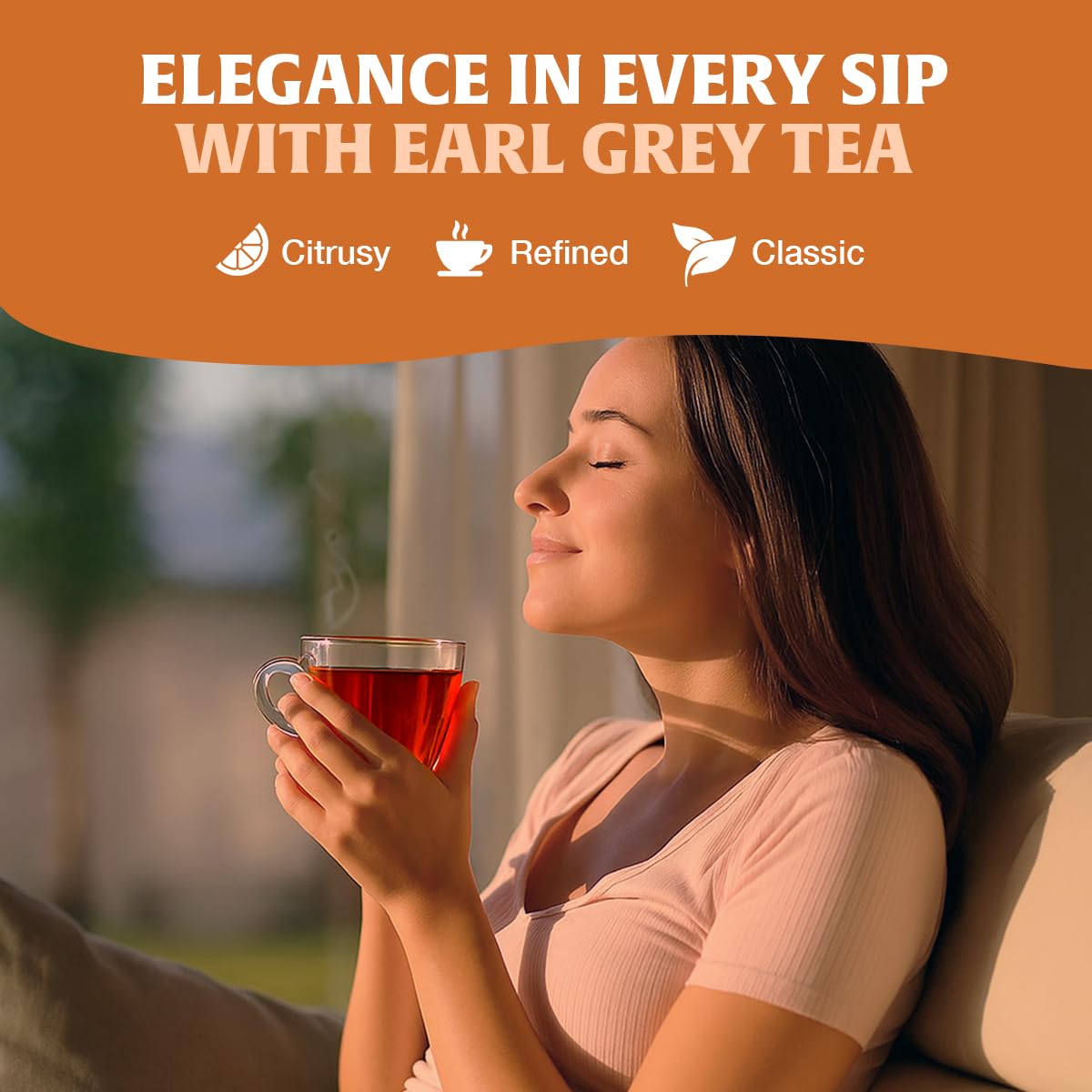 HANDPICK Earl Grey Black Tea Bags - 100 Count | Bergamot Extracts | Nourishing & Refreshing 4