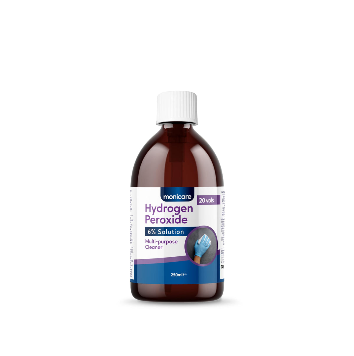 Monicare Hydrogen Peroxide 6% - All-Purpose Cleaner for Laundry & Household Use | 250 ml 1