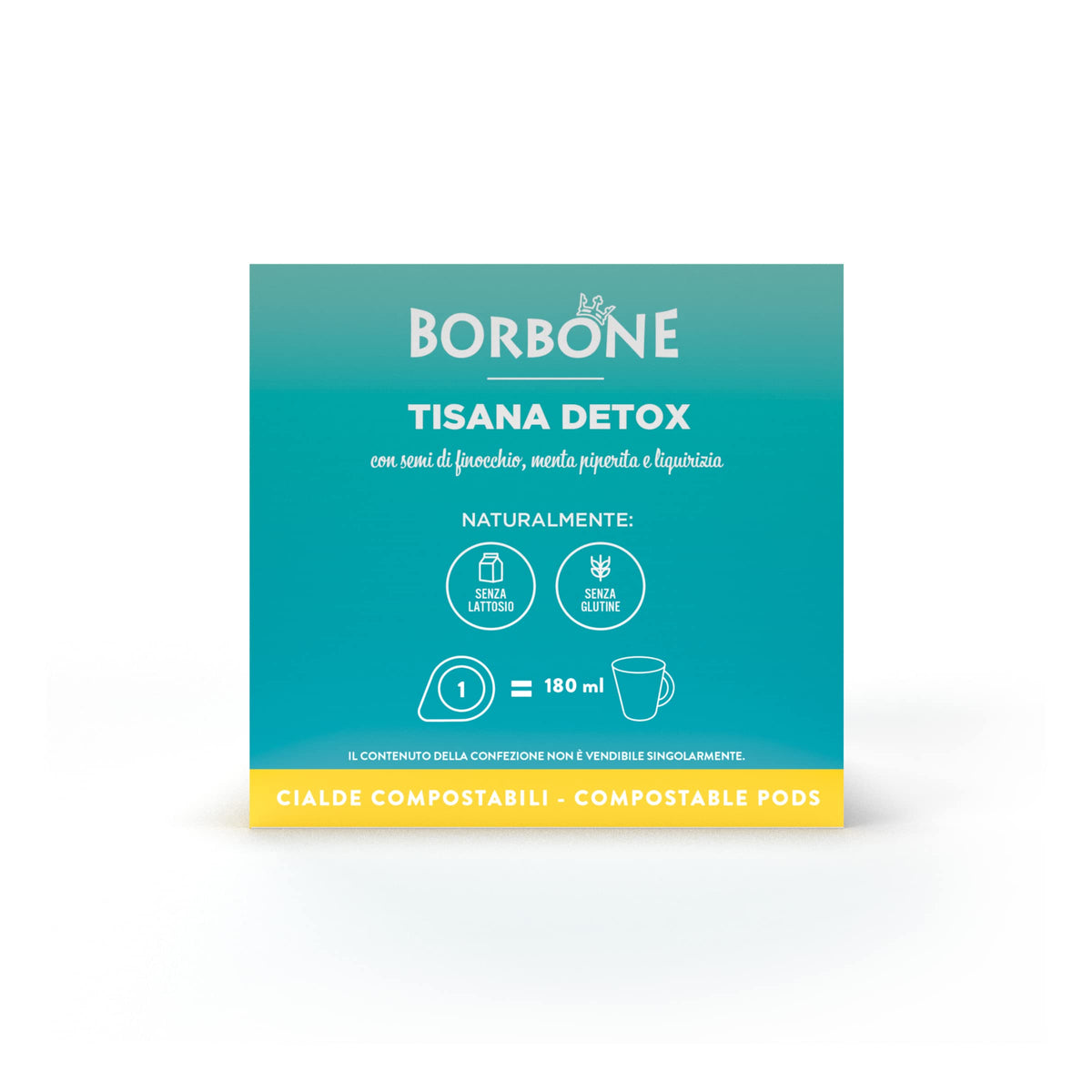 Caffè Borbone Detox Infusion - 72 ESE Pods | Fennel, Mint, Licorice, Rhubarb 5