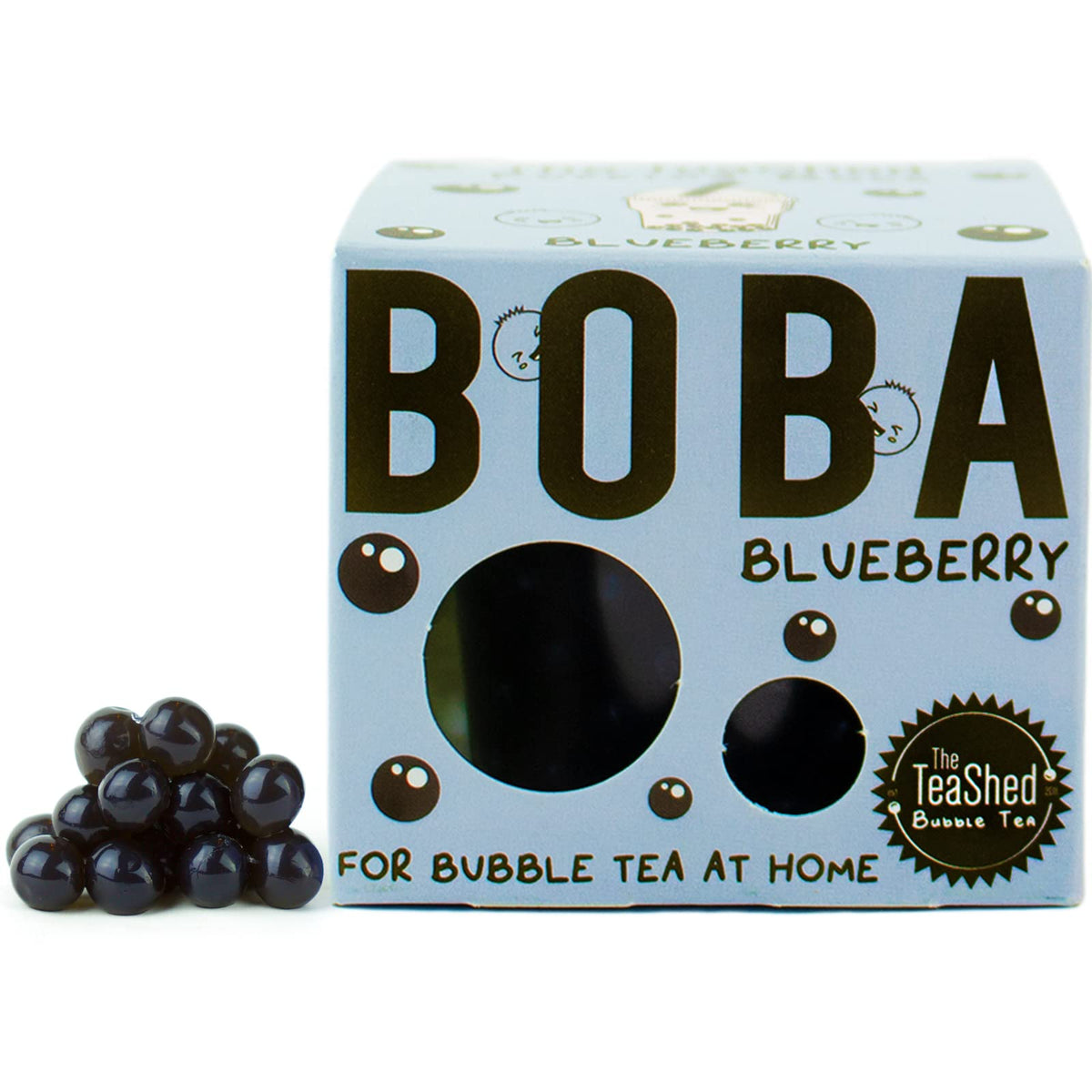 The TeaShed Bubble Tea Kit - 6 Servings of Fruit Flavored Boba & Syrup 8