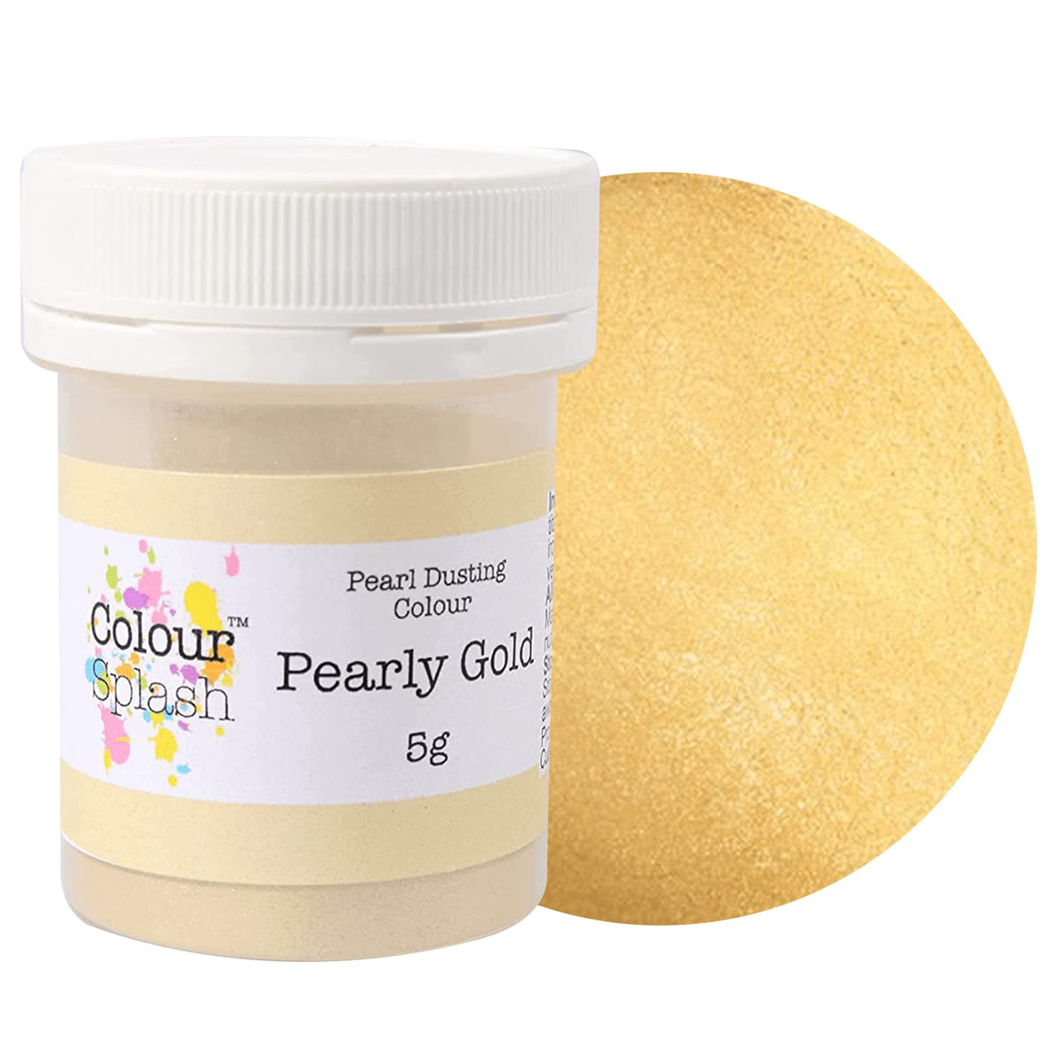 Colour Splash Pearlescent Lustre Dust - 5g Edible Food Colouring 1