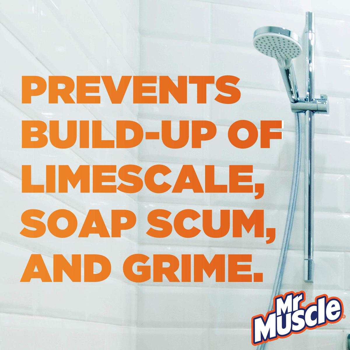 Mr Muscle Platinum Shower Shine Spray - Prevents Limescale & Soap Scum | 750 ml 3