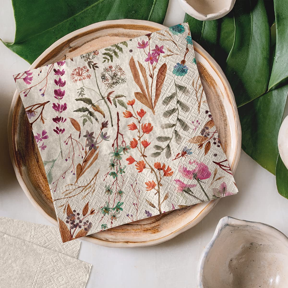 PAW Decor Collection Napkins 3-Ply (33 x 33 cm) - 20 Pieces | Eco-Friendly, Biodegradable 5