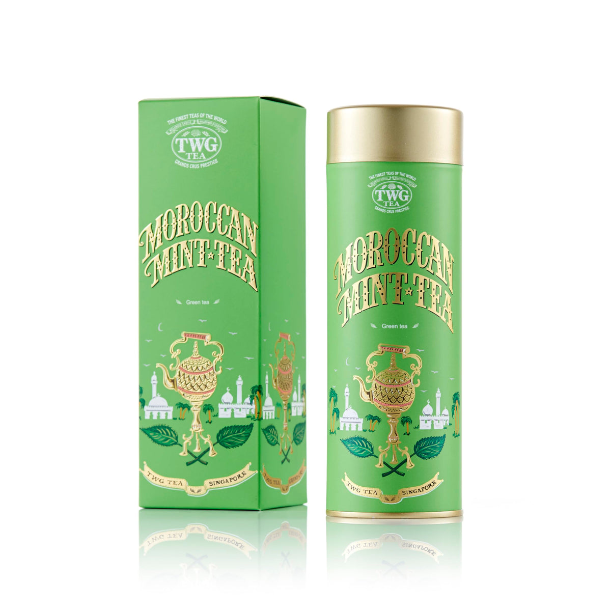 TWG Tea Moroccan Mint Green Tea - Loose Leaves, 100g 1