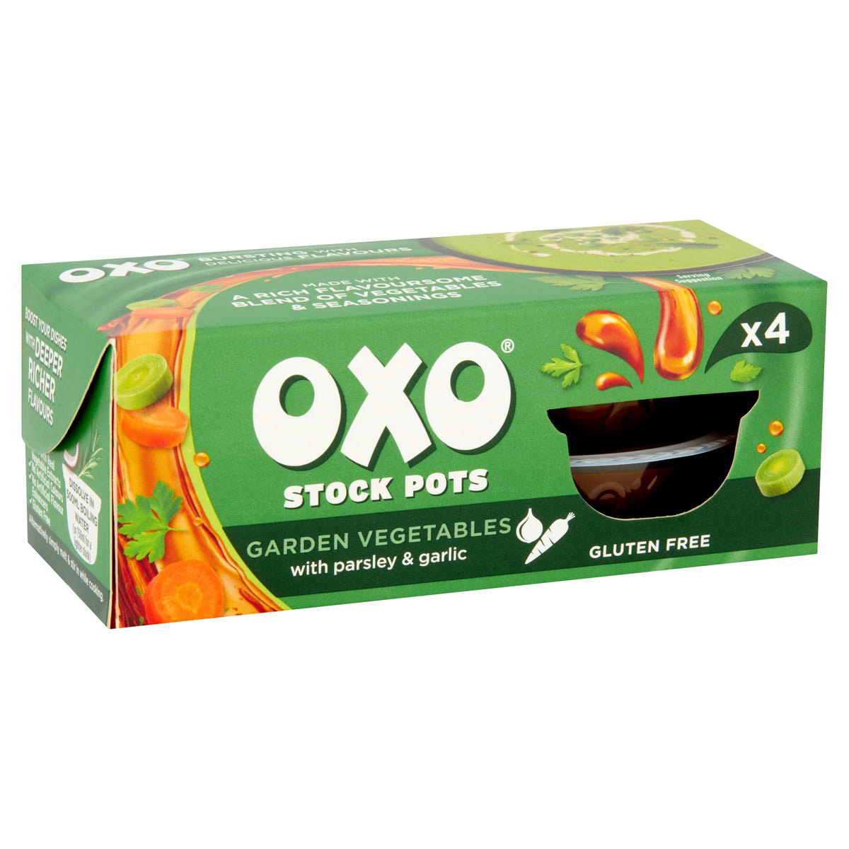 OXO Garden Vegetables Stock Pots - Gluten-Free, Vegetarian, 8 x 20g 9