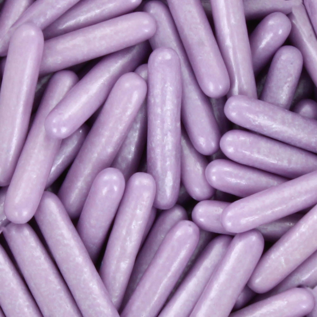 Culpitt Purple Sugar Rods - 500g Pouch | Edible Cake Decorations | 22mm Size