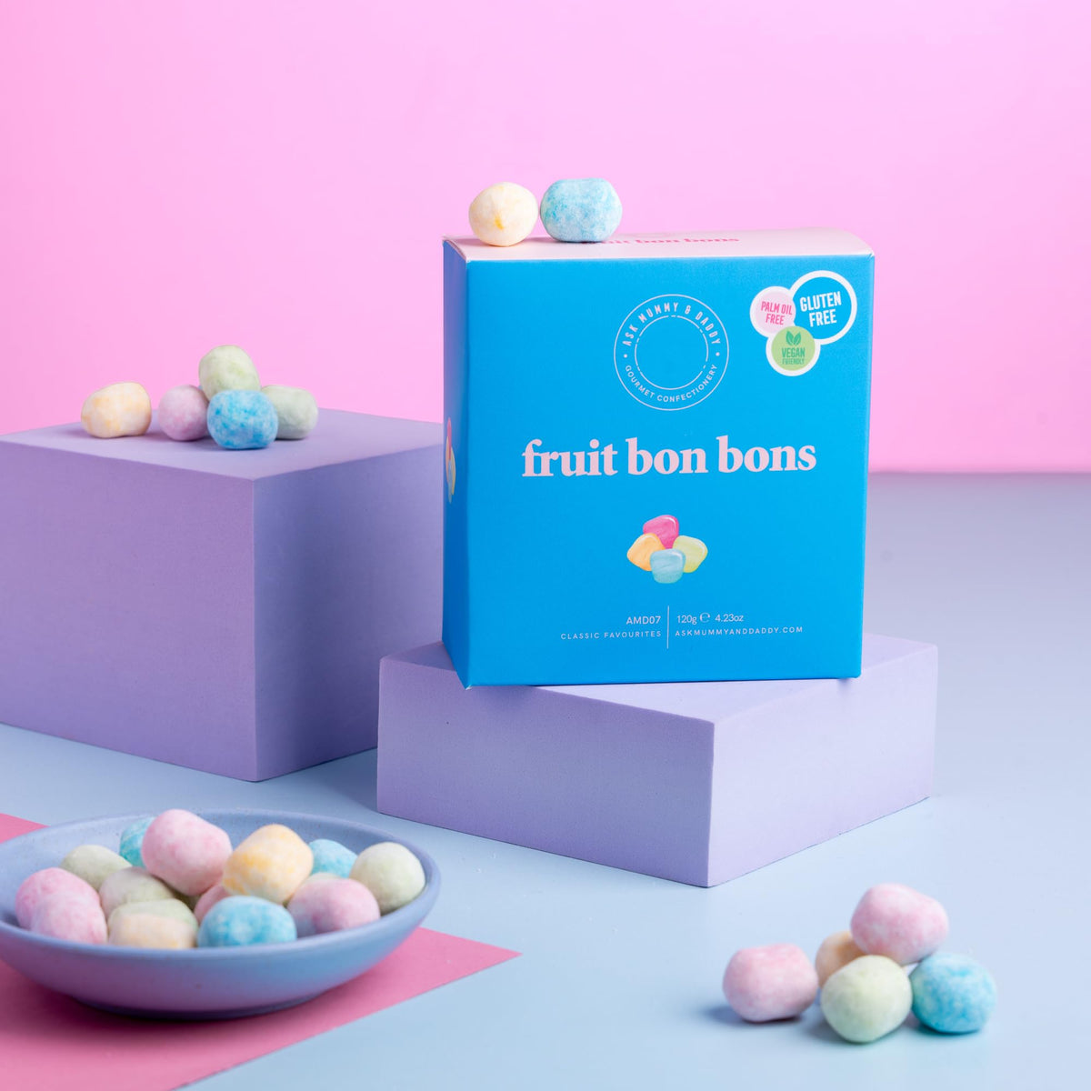 Ask Mummy & Daddy Fruit Bon Bons Gift Box - 120g