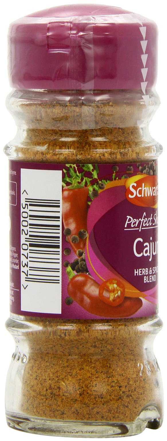 Schwartz Cajun Seasoning - Taste of Louisiana | 44g Jar | Pack of 6 7