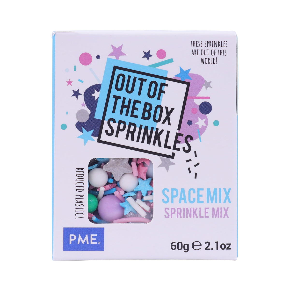 PME Out the Box Sprinkle Mix - Space Theme, 60g 1