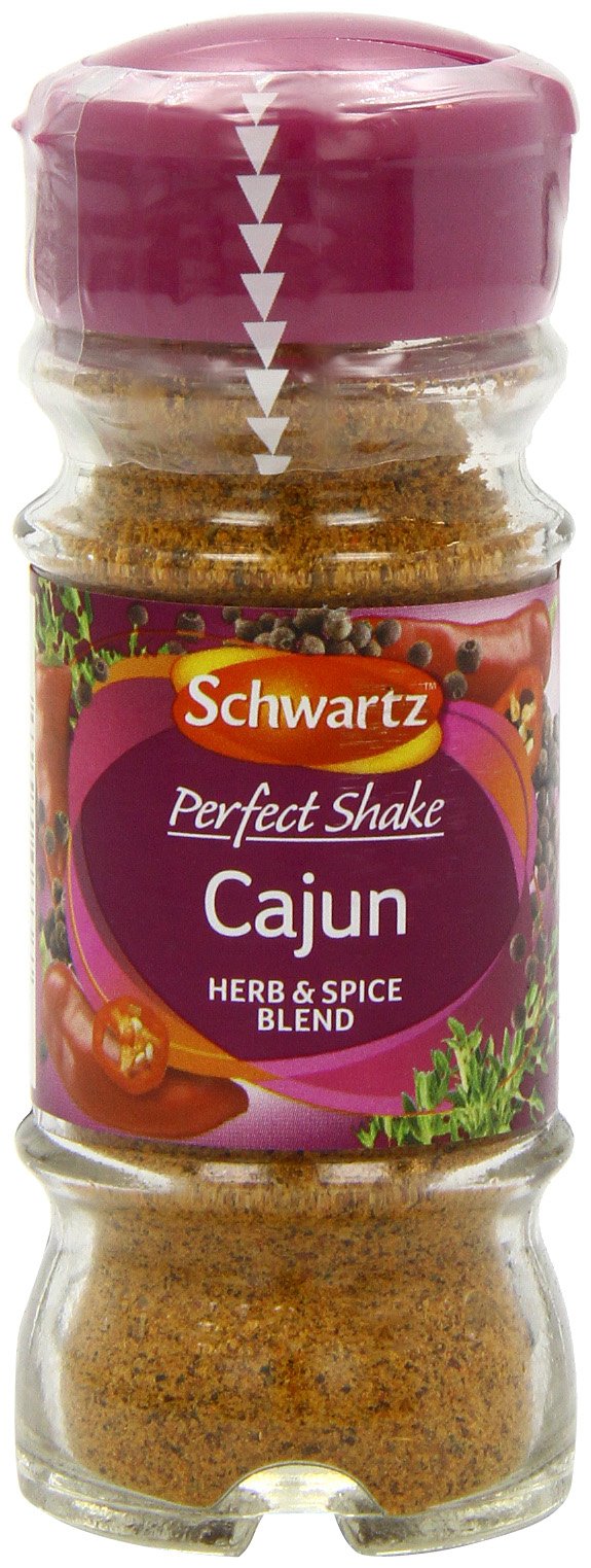 Schwartz Cajun Seasoning - Taste of Louisiana | 44g Jar | Pack of 6 8