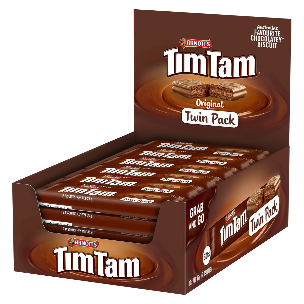 Tim Tam Original Chocolate Biscuits - Twin Pack | 36g