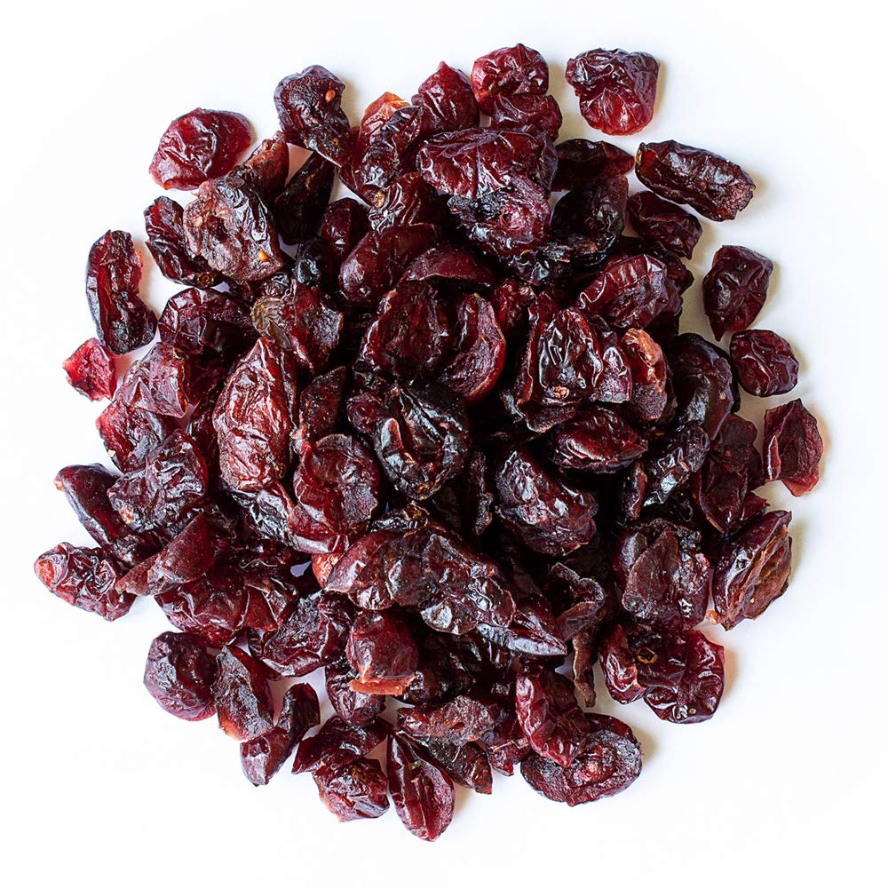 Wholefood Earth Organic Sweetened Dried Cranberries - 125g Bag | Certified Organic | 5-Star Food Hygiene 4